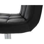 Casa si Gradina - Mobilier - Scaune si fotolii - Scaune - Scaun de bar, piele ecologica negru/crom, KANDY NEW - Infinity.ro