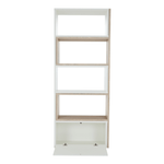 Casa si Gradina - Mobilier - Biblioteci si rafturi - Etajere - Etajera, alb/stejar sonoma, ASTA - Infinity.ro