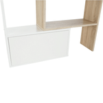 Casa si Gradina - Mobilier - Biblioteci si rafturi - Etajere - Etajera, alb/stejar sonoma, ASTA - Infinity.ro