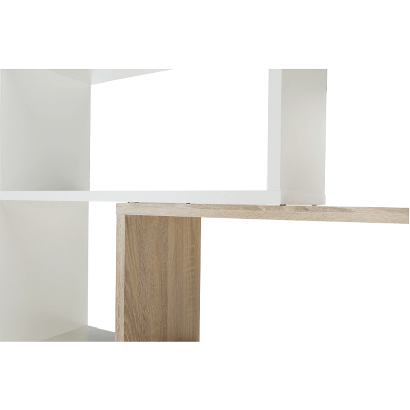 Casa si Gradina - Mobilier - Biblioteci si rafturi - Etajere - Etajera, alb/stejar sonoma, ASTA - Infinity.ro