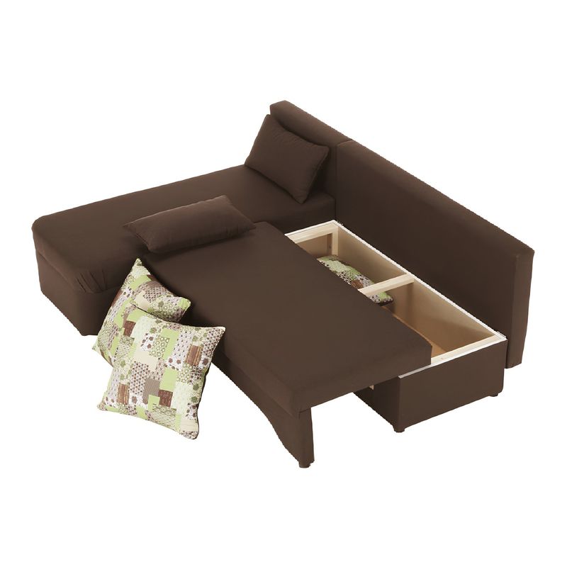 Casa si Gradina - Mobilier - Canapele si coltare - Coltare - coltar cu colt, maro mix, POLARIS NEW - Infinity.ro