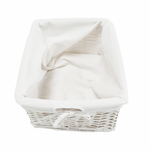 Casa si Gradina - Mobilier - Comode si corpuri - Comode - Comoda, lemn/rachita/material textil, alb, RAFAELLO 9 - Infinity.ro