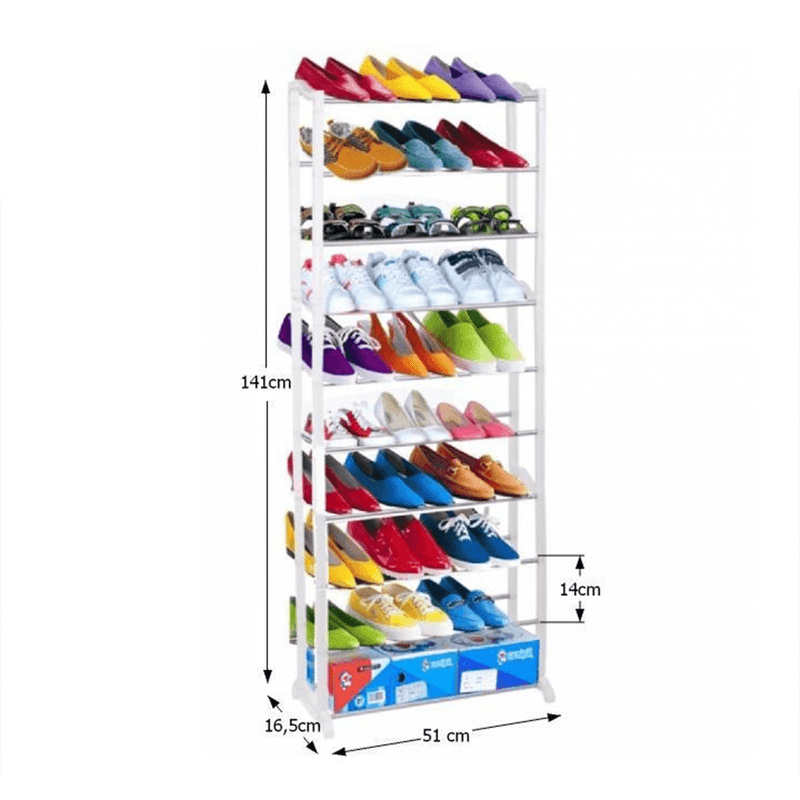 Casa si Gradina - Mobilier - Dulapuri si sifoniere - Dulapuri pantofi - Pantofar, alb, BOTIS TYP 2 VH122 - Infinity.ro