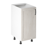 Casa si Gradina - Mobilier - Dulapuri si sifoniere - Dulapuri - Dulap inferior, alb/pin nordic, deschidere stanga, ROYAL D40 - Infinity.ro