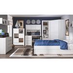 Casa si Gradina - Mobilier - Paturi si accesorii - Paturi - Pat typ 90, alb craft, 90x200, ANGEL - Infinity.ro