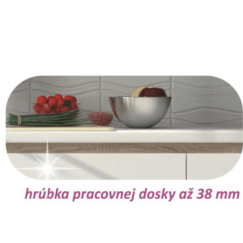 Casa si Gradina - Mobilier - Dulapuri si sifoniere - Dulapuri - Dulap inferior, alb super luciu HG, dreapta, LINE ALB - Infinity.ro