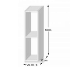 Casa si Gradina - Mobilier - Comode si corpuri - Corpuri bucatarie - Cabinet superior G 20, stejar sonoma, LINE - Infinity.ro