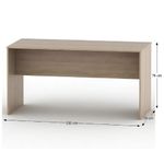 Casa si Gradina - Mobilier - Mese si birouri - Birouri - Masa de birou, stejar sonoma, TEMPO ASISTENT NEW 020 ZA - Infinity.ro