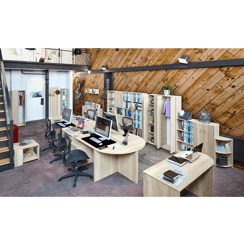 Casa si Gradina - Mobilier - Biblioteci si rafturi - Etajere - Etajera, stejar sonoma, TEMPO ASISTENT NEW 009 - Infinity.ro