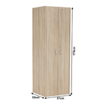 Casa si Gradina - Mobilier - Dulapuri si sifoniere - Dulapuri - Dulap sifonier, stejar sonoma, TEMPO ASISTENT NEW 005 - Infinity.ro