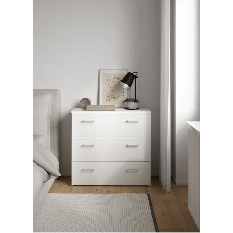 Casa si Gradina - Mobilier - Comode si corpuri - Comode - Comoda, alb, GARBO 3 - Infinity.ro