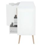 Casa si Gradina - Mobilier - Comode si corpuri - Comode - Comoda, stejar sonoma/alb, OSLO 75381 - Infinity.ro