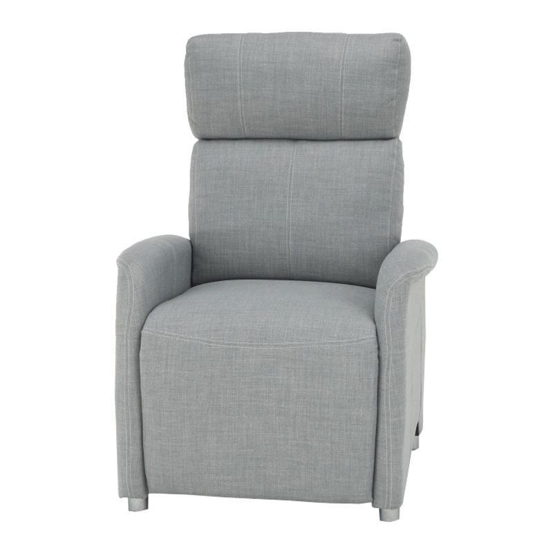 Casa si Gradina - Mobilier - Scaune si fotolii - Fotolii - Fotoliu reglabil, material textil gri, FOREST - Infinity.ro