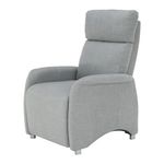 Casa si Gradina - Mobilier - Scaune si fotolii - Fotolii - Fotoliu reglabil, material textil gri, FOREST - Infinity.ro