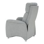 Casa si Gradina - Mobilier - Scaune si fotolii - Fotolii - Fotoliu reglabil, material textil gri, FOREST - Infinity.ro