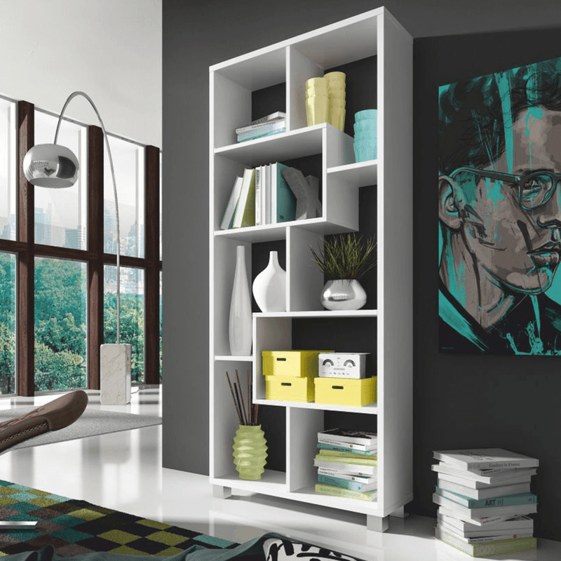 Casa si Gradina - Mobilier - Biblioteci si rafturi - Etajere - Etajera, alb,  ADEN - Infinity.ro