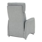 Casa si Gradina - Mobilier - Scaune si fotolii - Fotolii - Fotoliu reglabil, material textil gri, FOREST - Infinity.ro