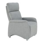 Casa si Gradina - Mobilier - Scaune si fotolii - Fotolii - Fotoliu reglabil, material textil gri, FOREST - Infinity.ro