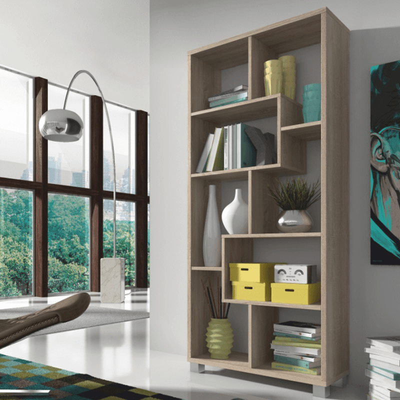 Casa si Gradina - Mobilier - Biblioteci si rafturi - Etajere - Etajera, stejar sonoma, ADEN - Infinity.ro