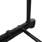 Casa si Gradina - Mobilier - Organizare si depozitare - Cuiere - Cuier mobil, inox/plastic negru, OLIVER - Infinity.ro