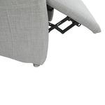 Casa si Gradina - Mobilier - Scaune si fotolii - Fotolii - Fotoliu reglabil, material textil gri, FOREST - Infinity.ro