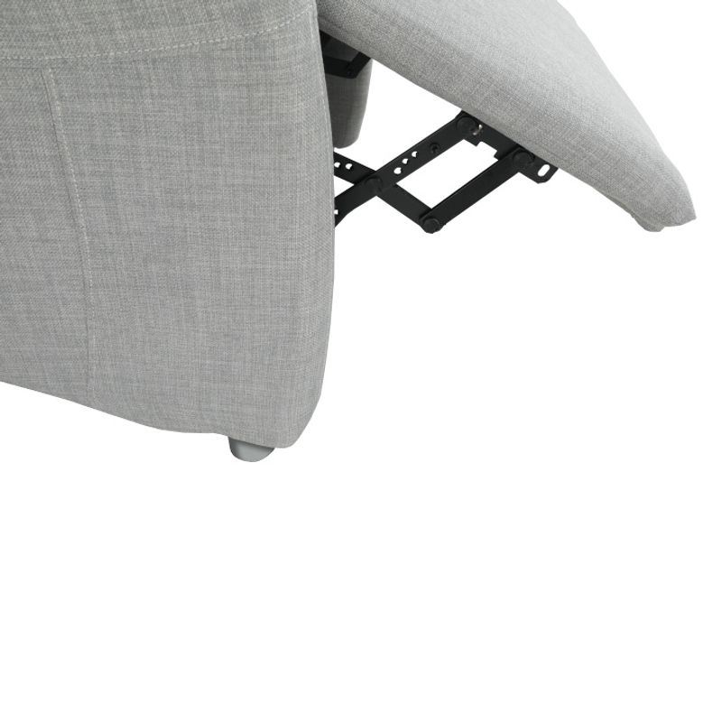 Casa si Gradina - Mobilier - Scaune si fotolii - Fotolii - Fotoliu reglabil, material textil gri, FOREST - Infinity.ro