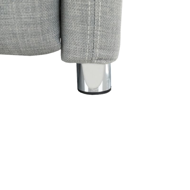 Casa si Gradina - Mobilier - Scaune si fotolii - Fotolii - Fotoliu reglabil, material textil gri, FOREST - Infinity.ro