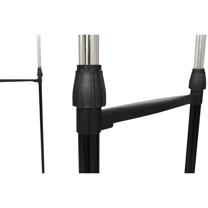 Casa si Gradina - Mobilier - Organizare si depozitare - Cuiere - Cuier mobil, inox/plastic negru, OLIVER - Infinity.ro