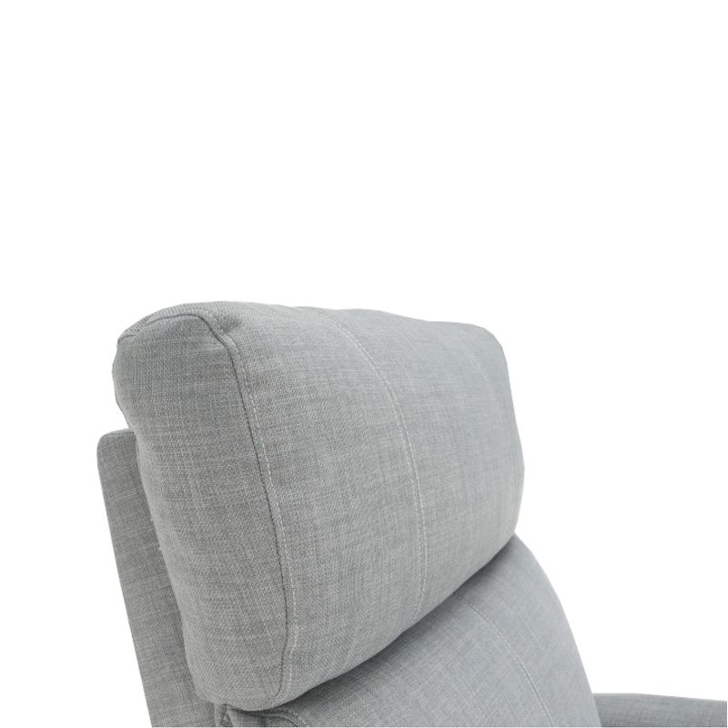 Casa si Gradina - Mobilier - Scaune si fotolii - Fotolii - Fotoliu reglabil, material textil gri, FOREST - Infinity.ro