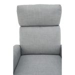 Casa si Gradina - Mobilier - Scaune si fotolii - Fotolii - Fotoliu reglabil, material textil gri, FOREST - Infinity.ro