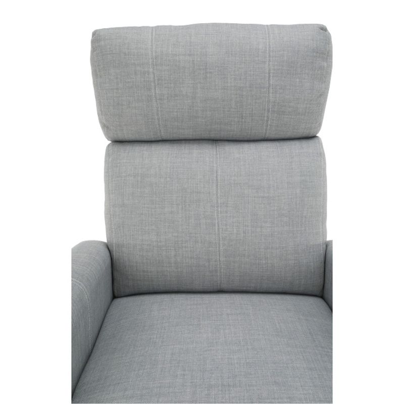 Casa si Gradina - Mobilier - Scaune si fotolii - Fotolii - Fotoliu reglabil, material textil gri, FOREST - Infinity.ro