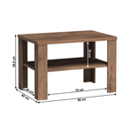 Casa si Gradina - Mobilier - Mese si birouri - Masute de cafea - Masuta de cafea, stejar lefkas, TEDY T23 - Infinity.ro