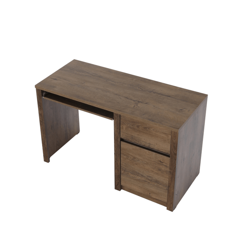 Casa si Gradina - Mobilier - Mese si birouri - Birouri - Birou PC, stejar lefkas inchis, MONTANA B1 - Infinity.ro