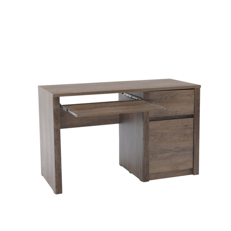 Casa si Gradina - Mobilier - Mese si birouri - Birouri - Birou PC, stejar lefkas inchis, MONTANA B1 - Infinity.ro