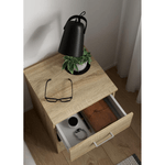 Casa si Gradina - Mobilier - Comode si corpuri - Noptiere - Noptiera, stejar sonoma, GARBO - Infinity.ro