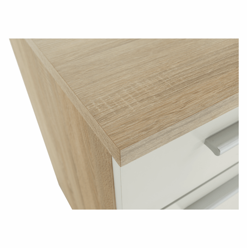 Casa si Gradina - Mobilier - Mese si birouri - Mese bucatarie si dining - Masa de scris, stejar sonoma/alb, EGON - Infinity.ro