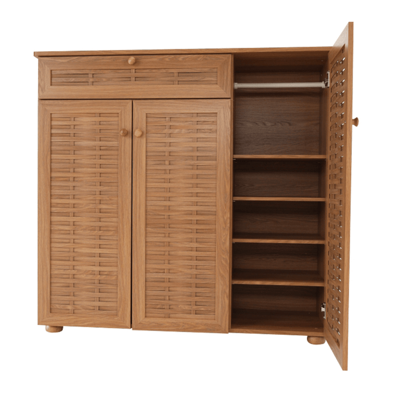 Casa si Gradina - Mobilier - Dulapuri si sifoniere - Dulapuri pantofi - Pantofar, MDF laminat, natural, FP 04 - Infinity.ro