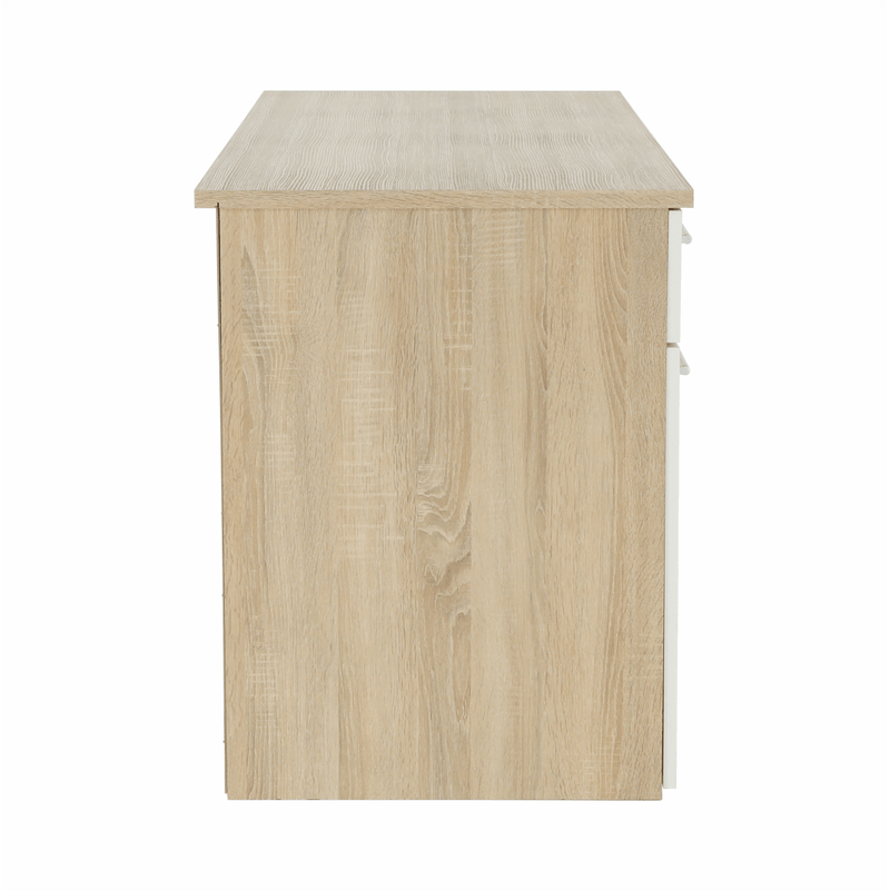 Casa si Gradina - Mobilier - Mese si birouri - Mese bucatarie si dining - Masa de scris, stejar sonoma/alb, EGON - Infinity.ro