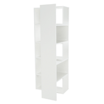 Casa si Gradina - Mobilier - Biblioteci si rafturi - Etajere - Etajera, alb, KLOE I - Infinity.ro