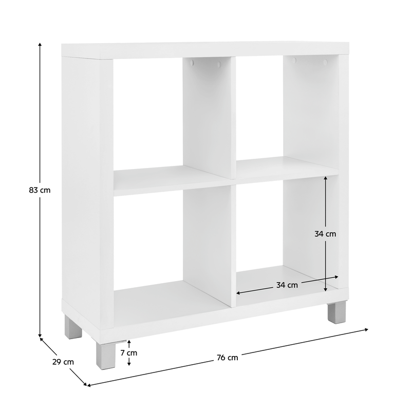 Casa si Gradina - Mobilier - Dulapuri si sifoniere - Dulapuri - Dulap biblioraft, alb, TOFI 2 NEW - Infinity.ro