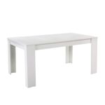 Casa si Gradina - Mobilier - Mese si birouri - Mese bucatarie si dining - Masa dining, alba, 140x80 cm, TOMY NEW - Infinity.ro