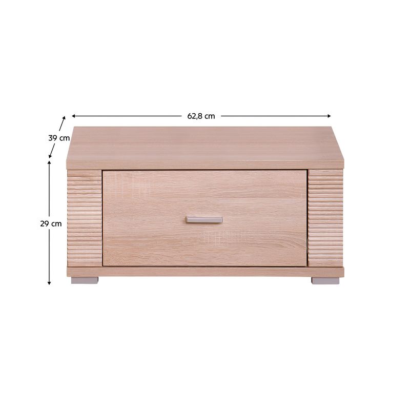 Casa si Gradina - Mobilier - Comode si corpuri - Noptiere - Noptiera typ 21, stejar sonoma, GRAND - Infinity.ro