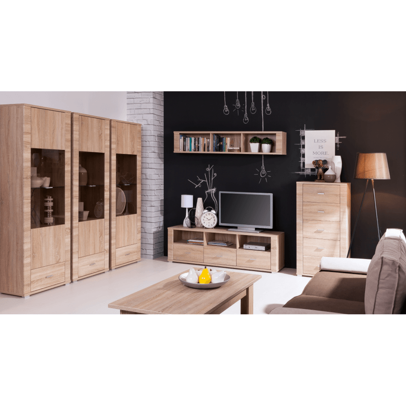 Casa si Gradina - Mobilier - Mese si birouri - Masute de cafea - Masuta cafea tip 19, stejar sonoma, GRAND - Infinity.ro