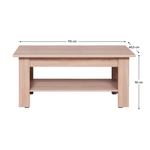 Casa si Gradina - Mobilier - Mese si birouri - Masute de cafea - Masuta cafea tip 19, stejar sonoma, GRAND - Infinity.ro