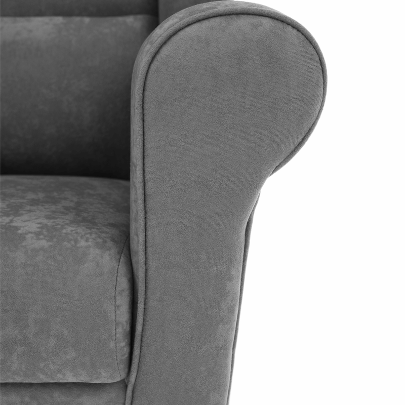 Casa si Gradina - Mobilier - Scaune si fotolii - Fotolii - Fotoliu, textil gri, CHARLOT - Infinity.ro