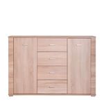 Casa si Gradina - Mobilier - Comode si corpuri - Comode - Scrin tip 9, stejar sonoma, GRAND - Infinity.ro