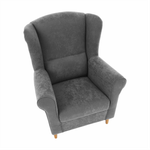 Casa si Gradina - Mobilier - Scaune si fotolii - Fotolii - Fotoliu, textil gri, CHARLOT - Infinity.ro