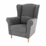 Casa si Gradina - Mobilier - Scaune si fotolii - Fotolii - Fotoliu, textil gri, CHARLOT - Infinity.ro