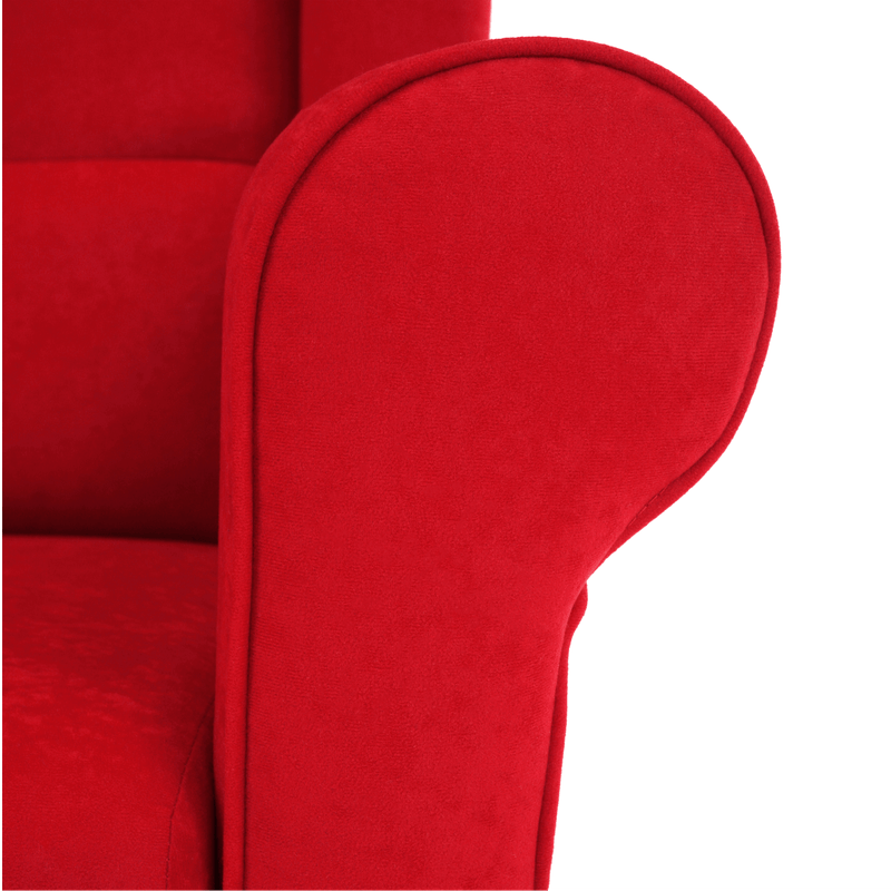 Casa si Gradina - Mobilier - Scaune si fotolii - Fotolii - Fotoliu, textil rosu, CHARLOT - Infinity.ro