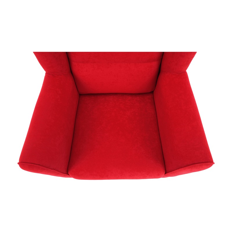 Casa si Gradina - Mobilier - Scaune si fotolii - Fotolii - Fotoliu, textil rosu, CHARLOT - Infinity.ro